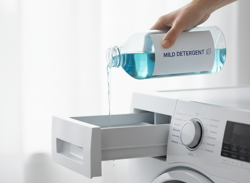 Use a Mild Detergent