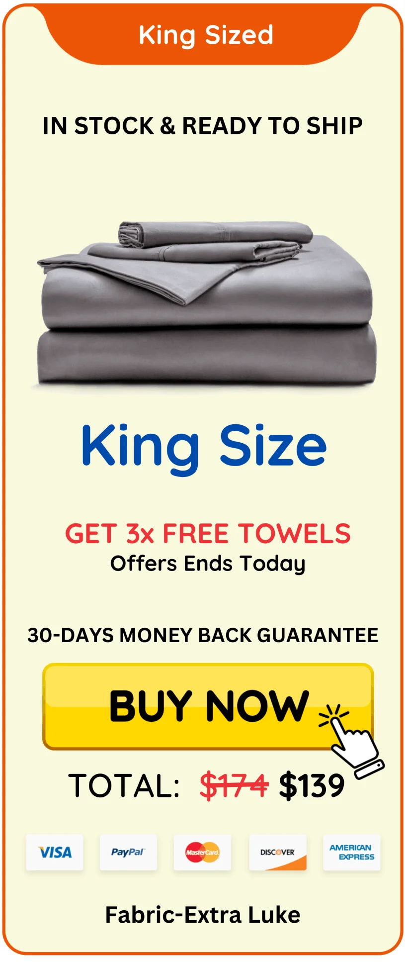 King Size Sheet